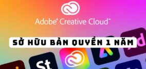 Mua Adobe Full App bản quyền 1 năm