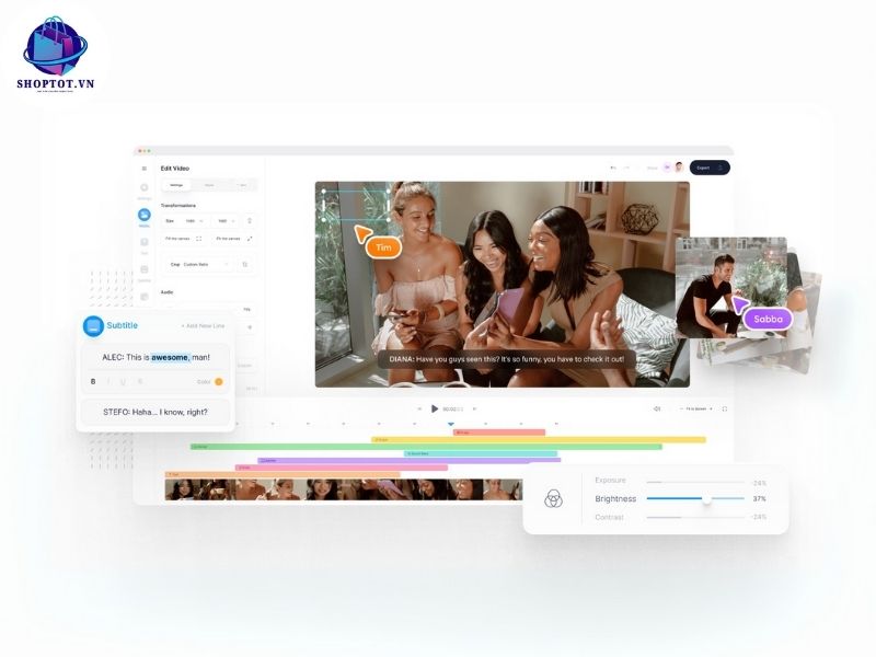 Veed IO Lite là giải pháp chỉnh sửa video trực tuyến hiện đại