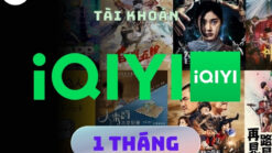 Mua tài khoản iQIYI Cao cấp 1 tháng với giá cực mềm